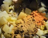 アジョワンと緑豆のココナッツビネガー煮作り方6写真