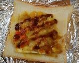 ⁂リメイク⁂おからとカレーのホットサンド作り方4写真