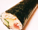 糖質制限　鶏胸肉で恵方巻き(太巻)作り方6写真