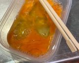 トマトと菜の花のオムレツ作り方4写真