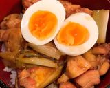 簡単美味しいガッツリ焼き鳥丼作り方7写真