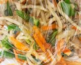全てレンジ塩焼きそば味豚平焼風作り方11写真