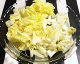 生春菊 生白菜とリンゴのサラダ　カレー味作り方1写真