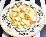 生春菊 生白菜とリンゴのサラダ　カレー味作り方2写真