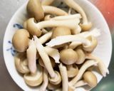 レンジりんごソースひき肉のせドーム蒸し作り方8写真