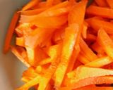 レンジりんごソースひき肉のせドーム蒸し作り方9写真