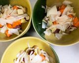 全てレンジ胸肉さつま芋の味噌バター蒸し煮作り方11写真
