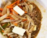 全てレンジひき肉カレールーでハヤシライス作り方13写真