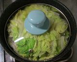 ヘルシーな白菜と鶏の重ね蒸し♪作り方3写真