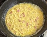 カリフラワーとベーコンのお好み焼き作り方5写真