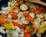 清酒を使って☆夏野菜のフライパン蒸し焼き作り方8写真