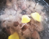 砂ずりのネギ和え作り方1写真