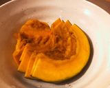 かぼちゃのレンジ生姜煮作り方1写真