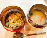 わたしのお楽しみランチ　シーフードピラフ作り方5写真