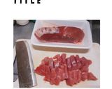 スペアリブ風(簡単)豚肉ブロック作り方2写真
