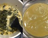 鉄観音茶のババロア・黒糖ラムソース掛け作り方4写真