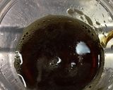 鉄観音茶のババロア・黒糖ラムソース掛け作り方8写真