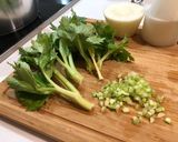 大根とセロリのスープ*vegan作り方3写真