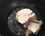 鯖とキムチの豆乳スープ作り方1写真