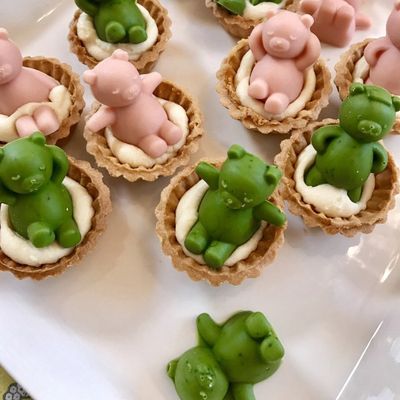 くまチョコレアチーズタルトʕ•ᴥ•ʔ by JuJuKueche 【クックパッド