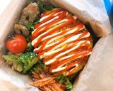 超高たんぱく＆低脂質☆豆腐オムレツバーグ作り方6写真