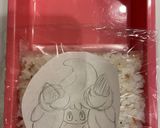 簡単　キャラ弁　ポケモン　マホイップ作り方1写真
