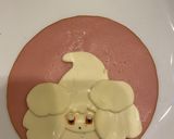 簡単　キャラ弁　ポケモン　マホイップ作り方2写真