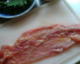 豚肉の大葉みそ巻き作り方2写真