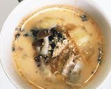 鯖とキムチの豆乳スープ作り方7写真