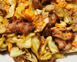 豚とトロ玉キャベツの中華炒め　作り方8写真