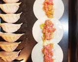 野菜たっぷり☆羽つき餃子&薔薇餃子作り方6写真