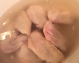 手羽先の中華粥作り方2写真