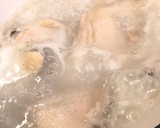 手羽先の中華粥作り方3写真