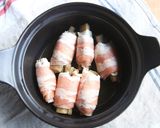 レンジでチンするだけの肉巻き利休煮作り方1写真