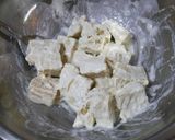 簡単節約ベジおかず☆高野豆腐の青のり焼き作り方3写真