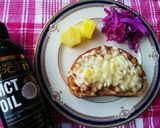 納豆チーズパン作り方3写真