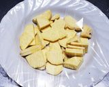 簡単！ヘルシー☆豆腐でさつまいもケーキ☆作り方1写真