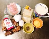 簡単!菊芋のカルボナーラ風お雑煮作り方1写真
