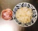 簡単!菊芋のカルボナーラ風お雑煮作り方2写真