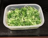 簡単♪水菜の麺つゆ辛子和え作り方4写真