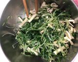 簡単♪水菜の麺つゆ辛子和え作り方7写真
