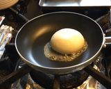 あんまんのバター焼き~バニラアイス添え~作り方2写真