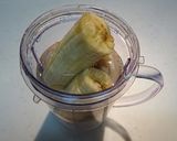 豆腐で作るバナナシェイク作り方3写真