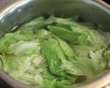 レタスとしらすのスープ作り方3写真