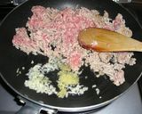 豚挽き肉アジア風作り方2写真
