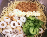 ちくわ&きゅうりのごまマヨdeサラスパ作り方5写真