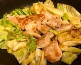鶏胸肉とキャベツのポン酢煮作り方2写真
