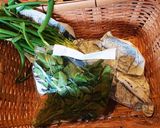 美味！間引きした無農薬細ネギの酢味噌和え作り方1写真