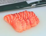 36℃ サーモンの刺身：刺身の概念を覆す作り方25写真