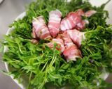＊超簡単豆苗豚バラレンジ蒸し＊作り方2写真